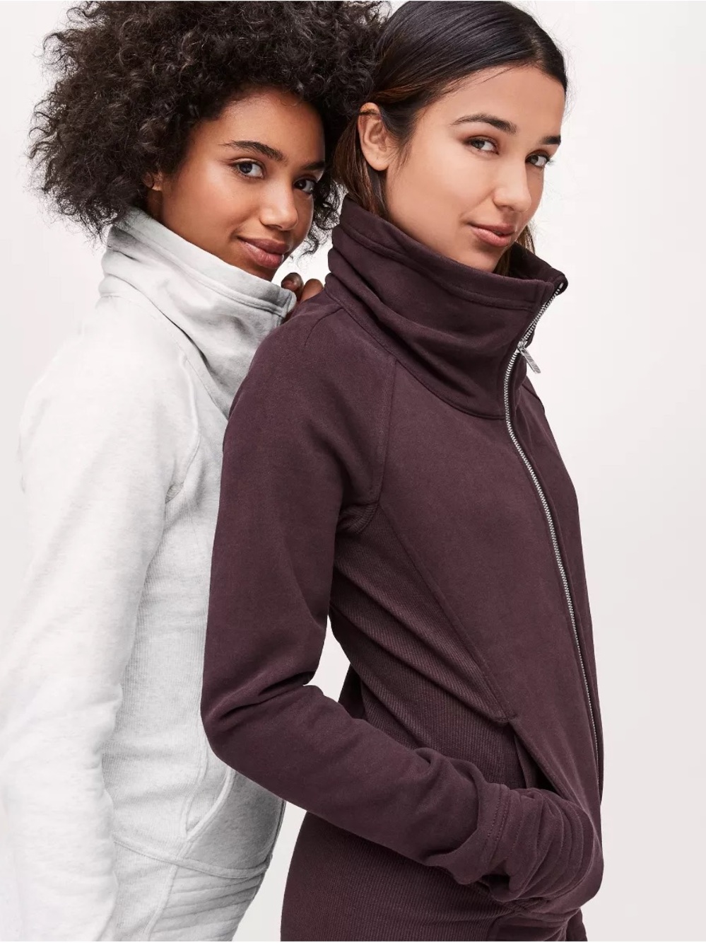 Lululemon Athletica Radiant Jacket II in Light Ivory, Sz 2